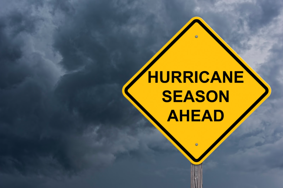 hurricane season sign